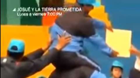 El Karateca hizo el ridículo durante una exhibición