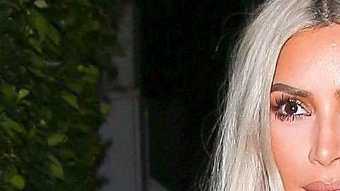 Kim Kardashian en Santa Monica.