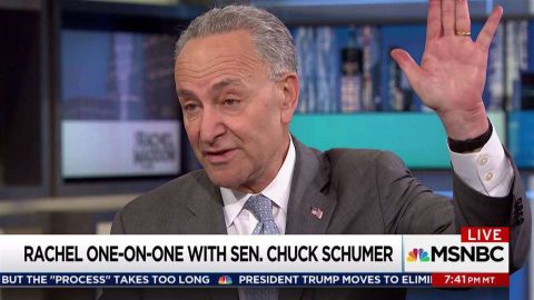 Schumer dice que no tiene forma de obligar a McConnell de cumplir su promesa