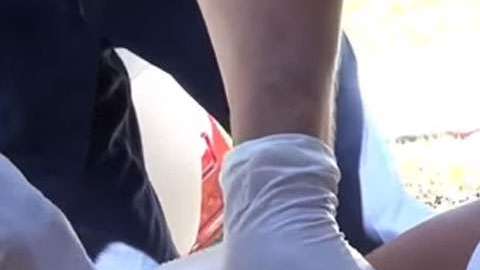 Rosie Rivera dio a luz a Samantha Chay en un auto.