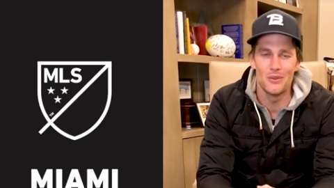 Tom Brady y otras estrellas le dieron la bienvenida a Beckham a la MLS