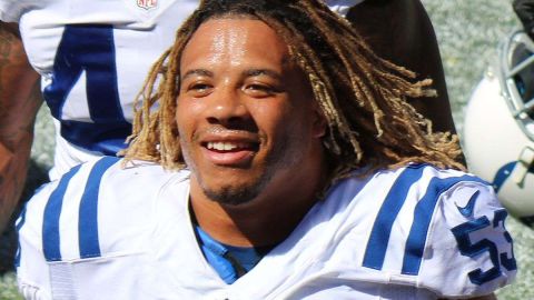 Edwin Jackson, jugador de la NFL fallecido el domingo.  Wikimedia Commons