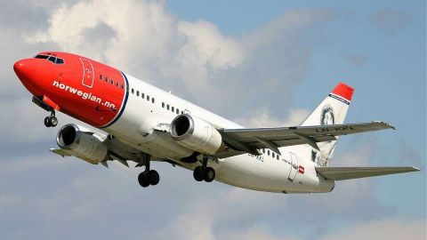 Avión de Norwegian Air. Wikimedia Commons