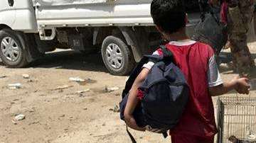 Preocupa a la ONU la situación de los niños en Mosul.