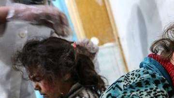 Las víctimas de los bombardeos.  /EFE