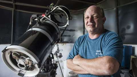 Víctor Buso logró una hazaña astronómica.