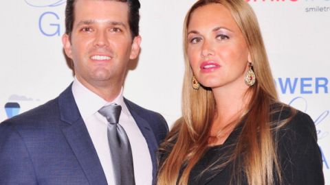 Donald Trump Jr. y su esposa Vanessa.