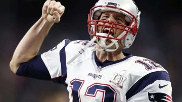 Tom Brady tras ganar el Super Bowl LI. (Foto: EFE/LARRY W. SMITH)