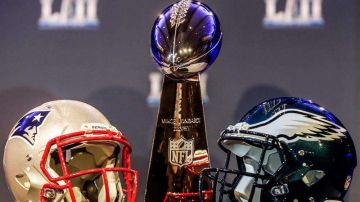 New England Patriots y Philadelphia Eagles se enfrentarán en el Super Bowl LII