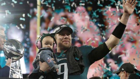 Nick Foles, el MVP del Super Bowl LII. EFE