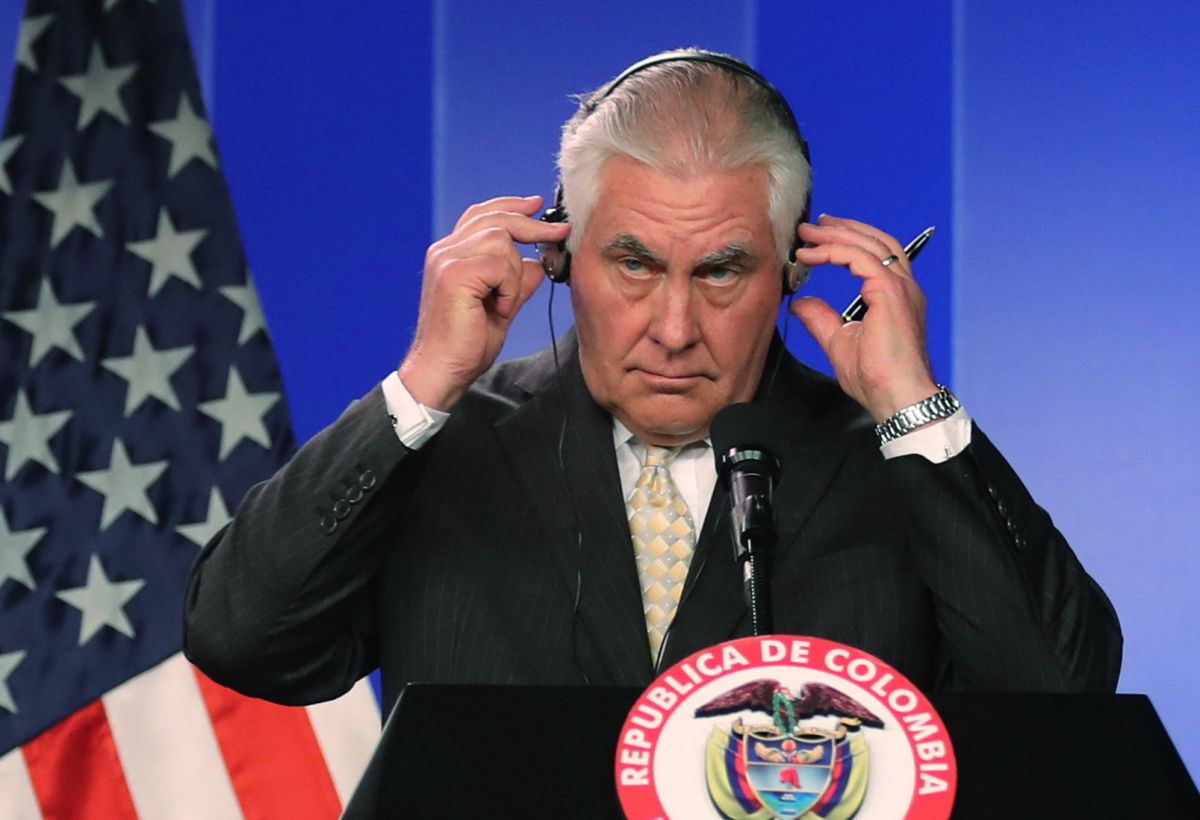 El secretario Tillerson estuvo de gira por América Latina a principios de febrero.