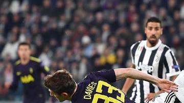 Un momento del partido entre Juventus y Tottenham. EFE