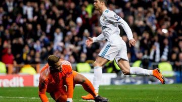 Cristiano Ronaldo marcó dos goles por Real Madrid. EFE