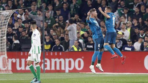 Real Madrid superó al Betis. EFE