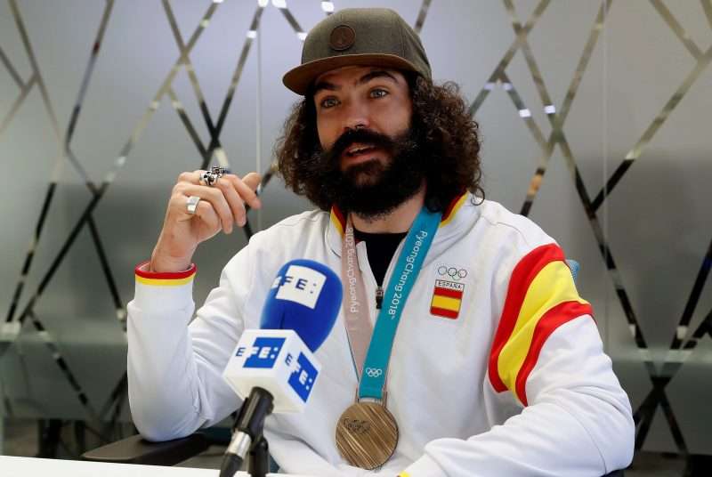 Regino Hernández, el medallista en PyeongChang que admira a Cristiano