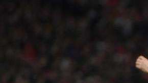 David Silva celebra el tercer gol ante Arsenal. EFE