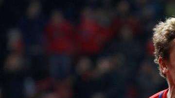 El francés del Atlético de Madrid, Antoine Griezmann, celebra sus cuatro goles al Leganés en el estadio Wanda Metropolitano de Madrid. (Foto: EFE/Juanjo Martín)