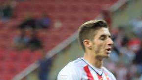 Jugadores de Chivas celebran un gol contra Cibao en partido de la Liga de Campeones de la Concacaf. (Foto: EFE/Carlos Zepeda)