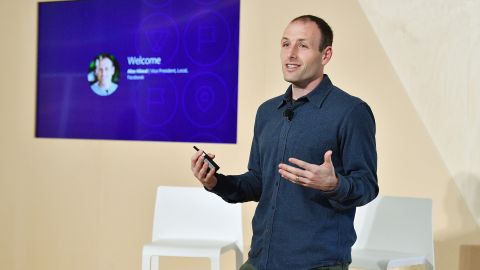 NEW YORK, NY - FEBRUARY 28: Vice President of Local at Facebook, Alex Himel speaks onstage during "Finding A Job On Facebook" on February 28, 2018 in New York City. (Photo by Dia Dipasupil/Getty Images for Facebook)