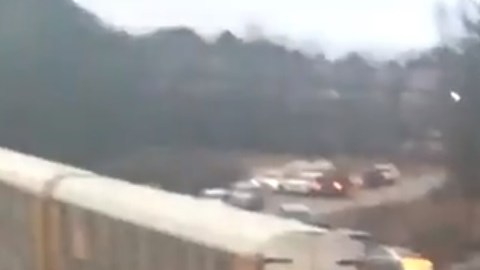 El percance ocurrió la madrugada de este domingo.