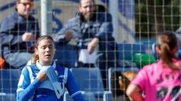 La mexicana Charlyn Corral no tuvo piedad del Espanyol y le hizo cuatro goles.