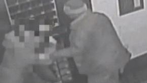 Un video de seguridad captó el forcejeo entre la víctima y el atacante.