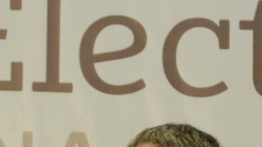 Los consejeros electorales Yuri Beltrán y Carolina del Ángel promueven el voto de mexicanos en el extranjero.