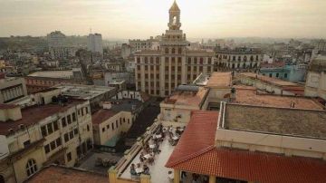 Vista aérea de parte de La Habana.