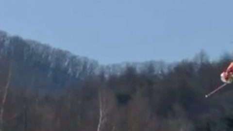 El canadiense Christopher Del Bosco sufrió un aparatoso accidente en PyeongChang 2018.