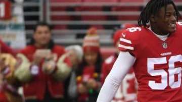 Reuben Foster de los San Francisco 49ers está en el ojo del huracán. (Foto: Robert Reiners/Getty Images)