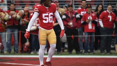 Reuben Foster de los San Francisco 49ers está en el ojo del huracán. (Foto: Robert Reiners/Getty Images)