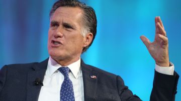 El senador republicano por Utah, Mitt Romney.
