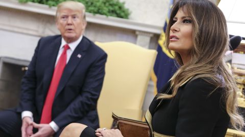 "Mi objetivo es proteger a la parte más valiosa de nuestra sociedad y futuro: los niños", dijo Melania