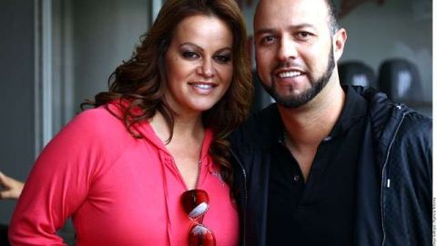 Jenni Rivera y Esteban Loaiza.