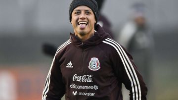 Javier "Chicharito" Hernández está feliz por tener de nuevo minutos de juego