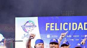 La novena de Puerto Rico, flamantes campeones de la Serie del Caribe de Beisbol Jalisco 2018. (Foto: Imago7/Jorge Barajas)