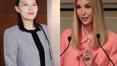 Kim Yo Jong e Ivanka Trump.