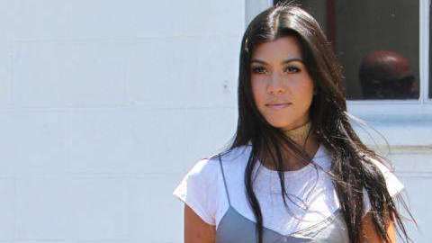 Kourtney Kardashian.