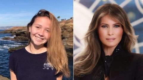 Lauren Hogg le escribió un mensaje a MelaniaTrump.