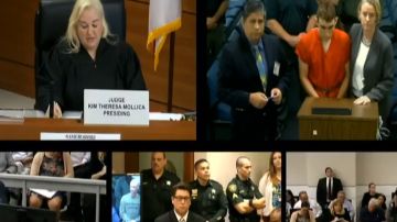 Nikolas Cruz fue presentado ante la juez.