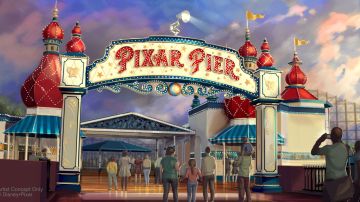 Pixar Pier debutará en Disney California Adventure este verano