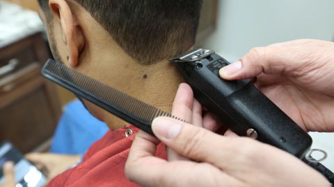 La discusión terminó en una reacción violenta del barbero