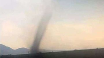 Tornado en el Estado de México. Foto Especial