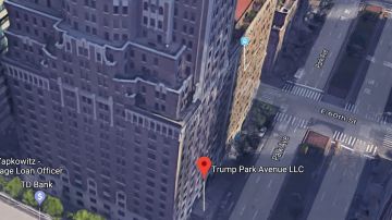 La Organización Trump es dueña de varios pisos del inmueble.