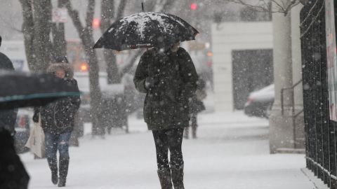 La nevada comenzará a las cinco de la tarde del sábado