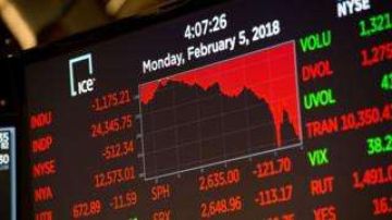 El lunes fue el segundo día consecutivo de números rojos en el Dow Jones, el principal índice de Wall Street.