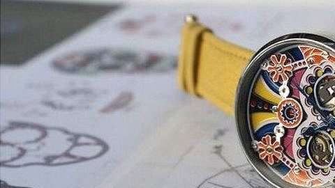 Los relojes de Fiona Krüger se venden por hasta US$28,000. CORTESÍA FIONA KRÜGER