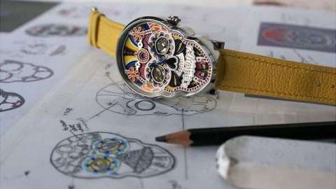 Los relojes de Fiona Krüger se venden por hasta US$28,000. CORTESÍA FIONA KRÜGER