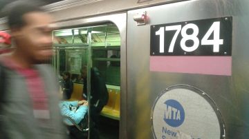 Vagón del Metro de NYC.
