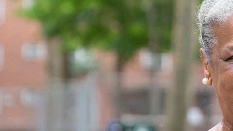 Milagros Valentín, Millie, de 73 años, quien padece de hipertensión, asegura tener su enfermedad bajo control gracias a lo que ha aprendido en el programa de HHAP.